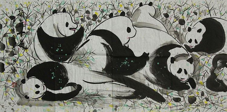 艺术家 刘一民  精品国画