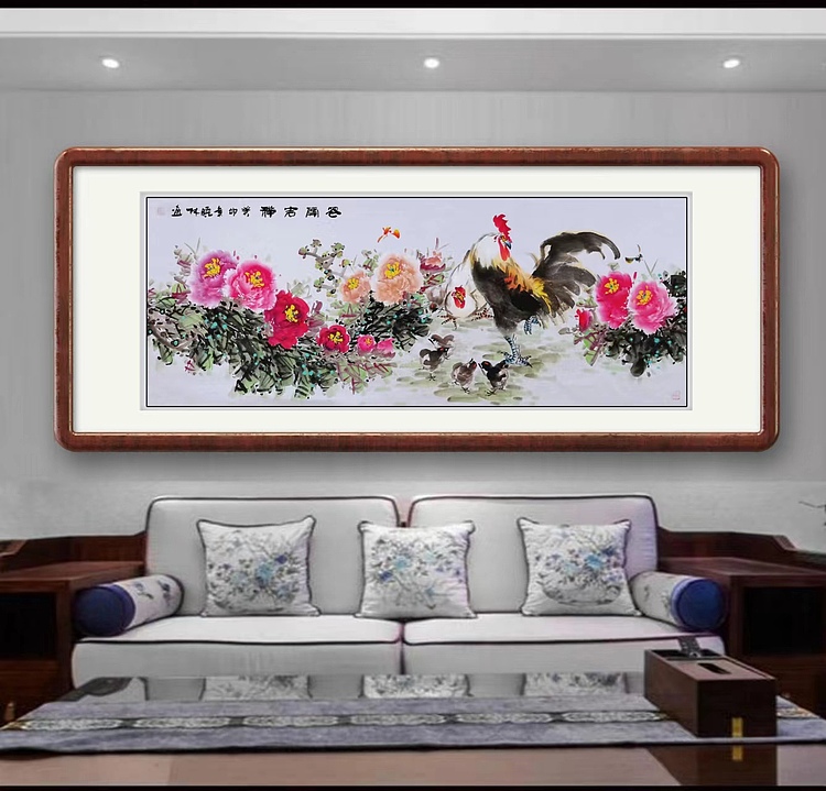 高晓林 （3987）国家一级美术师，江苏省美协会员《花开吉祥》