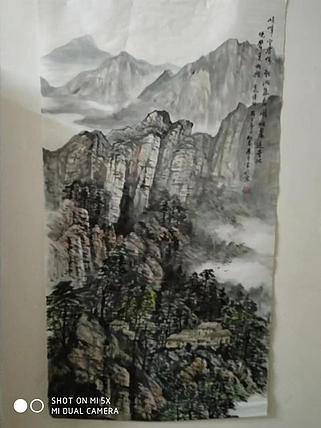 梁跃军 峭障空虚倚