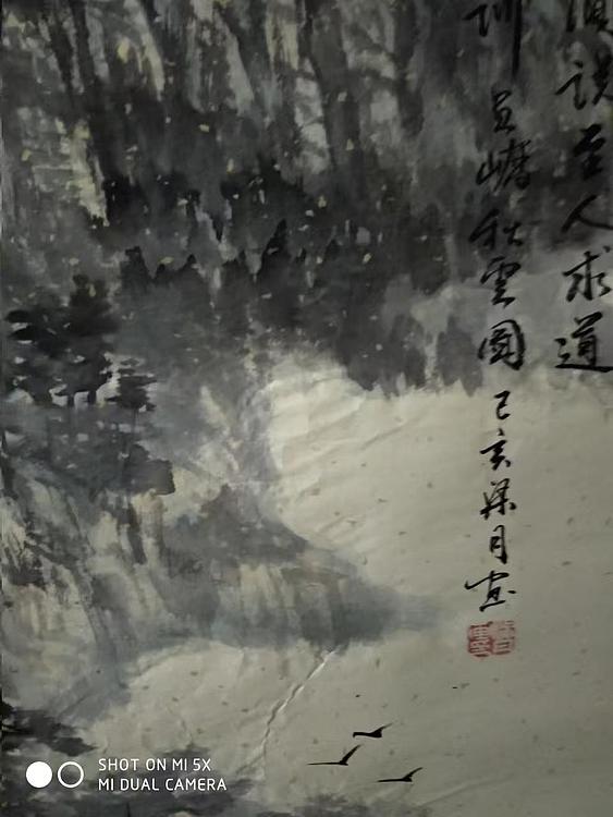 梁跃军 蓬山半云遮