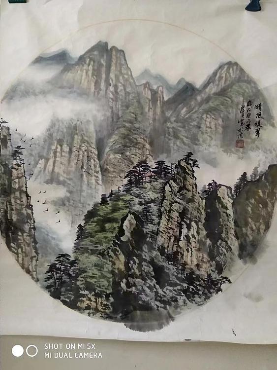 梁跃军 倚湖气象轩