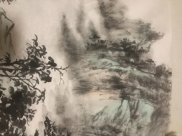 朱玉熙 山东中青年画家 潍坊潍城美协理事 峰峦叠翠
