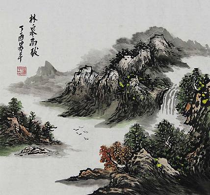  詹贵平 精品国画
