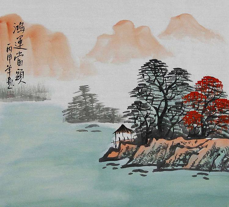 职业艺术家 精品国画