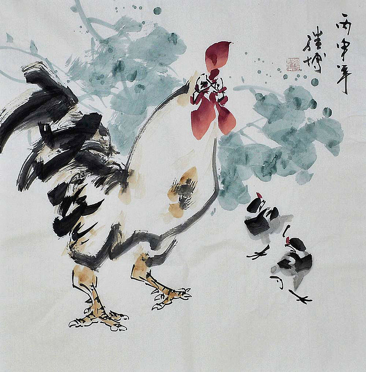 山东美协会员 张继博 大吉图
