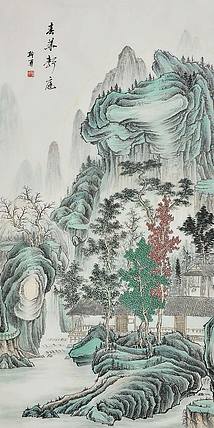 艺术家 刘干勇 精品国画