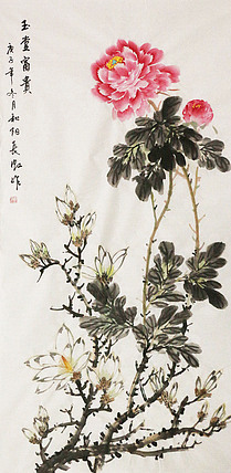 中国国画家协会理事 著名艺术家 谢长虹 花鸟画作品