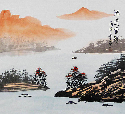 职业艺术家 精品国画