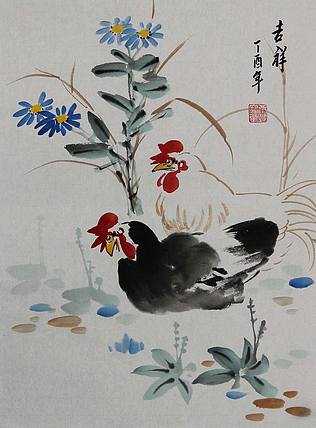 职业艺术家 精品国画