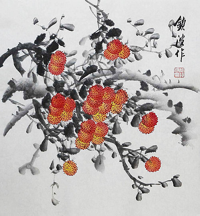 职业艺术家 镇波 精品国画