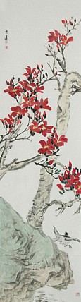 中国美术家协会会员 段东莲 国画 花鸟