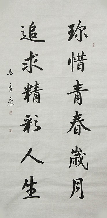 中国书法家协会会员 北京画院特聘书法家 马章乘