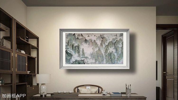秦广宁 万壑松云