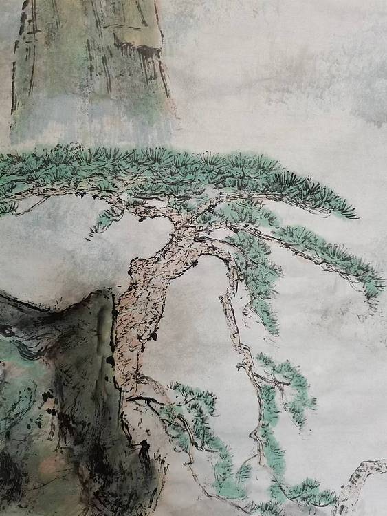 秦广宁 万壑松云