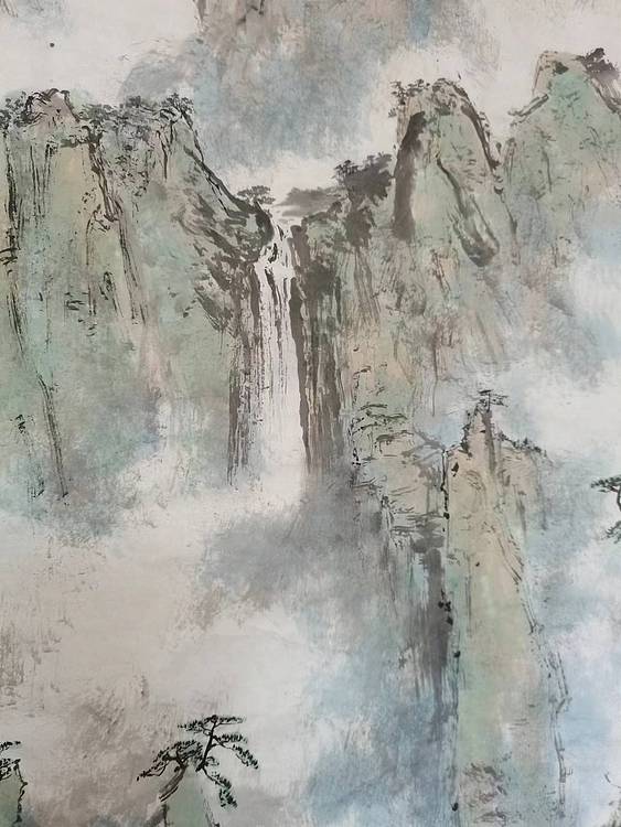 秦广宁 万壑松云