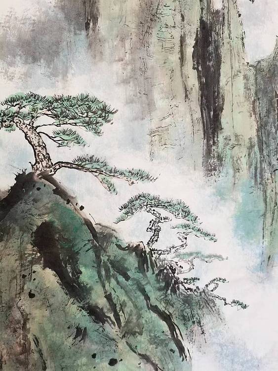 秦广宁 万壑松云