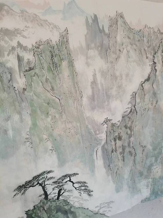 秦广宁 群嵐叠翠