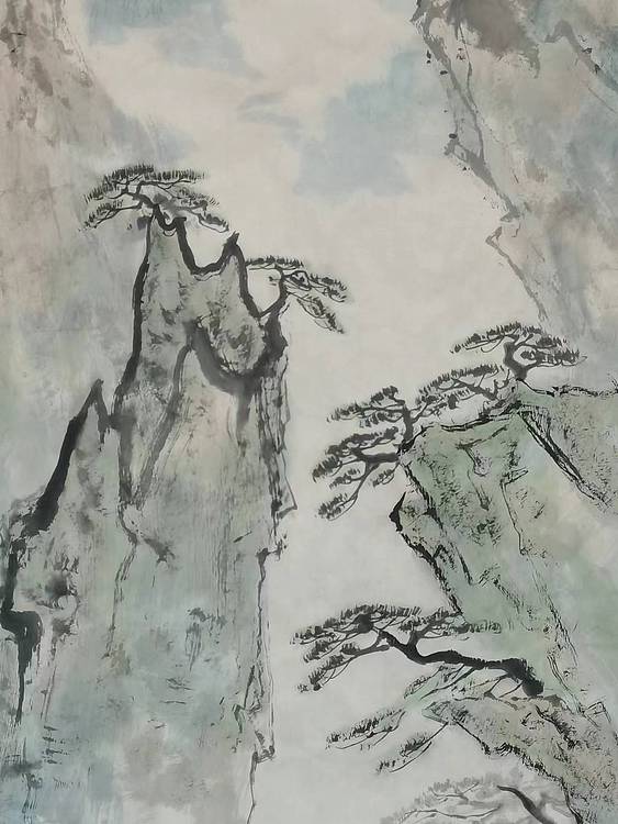 秦广宁 群嵐叠翠