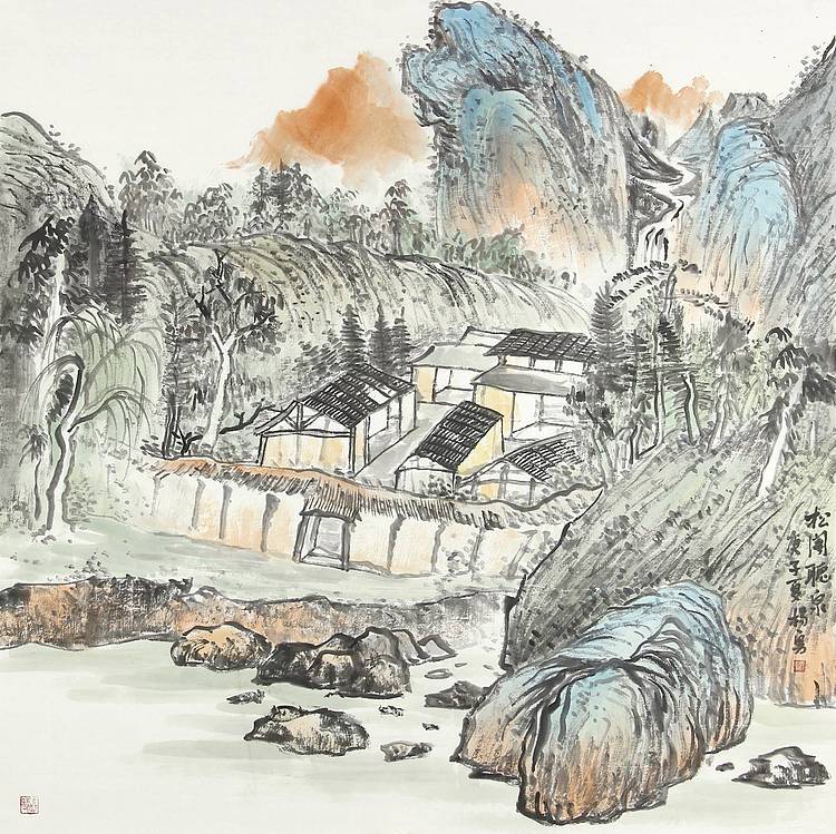 杨勇 江苏省国画院特聘画家，中国山水画研究院专职画家
