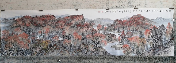 曹玉宝 辽宁山水画家曹玉宝老师原创新作