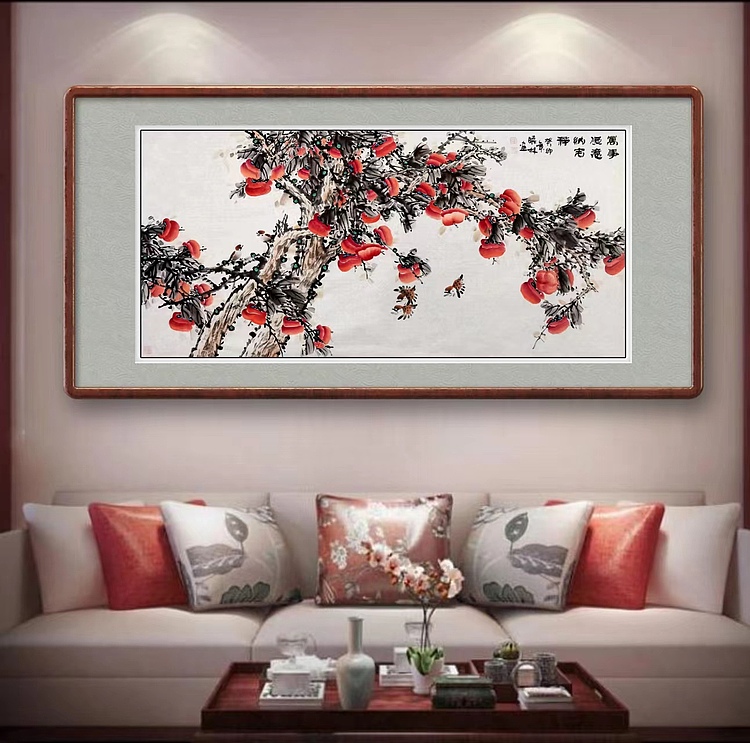 高晓林 （4025）国家一级美术师，江苏省美协会员，巨幅《万事顺意图