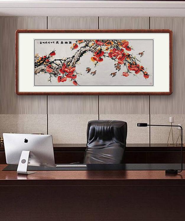 高晓林 （4026）国家一级美术师， 江苏省美协会员《满树金贵》