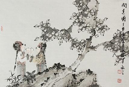 中国美术学院国画研究生 中国首位水墨皮影创作者 孙永猛