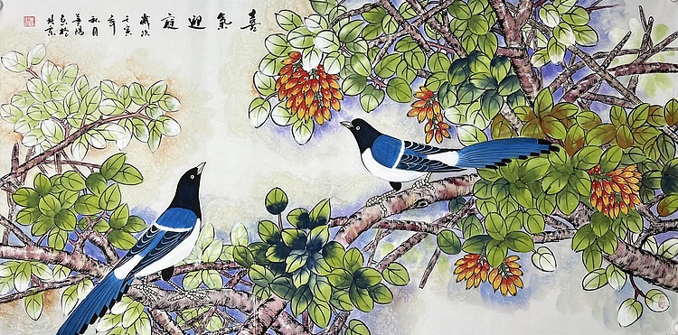 中国美协会员  董阳  （带合影）