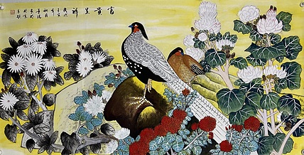中国美协会员  董阳  （带合影）