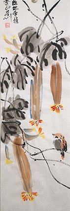 安徽省美协会员 赵星州 牵挂