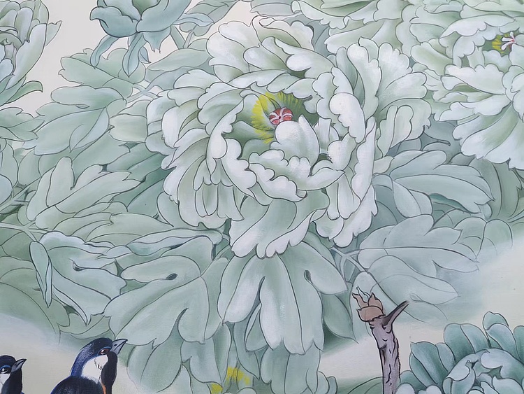 刘益芬 工笔油画
