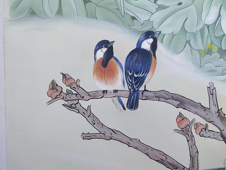 刘益芬 工笔油画