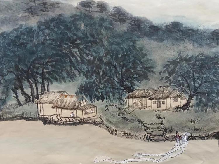 文化老兵 浣纱女
