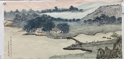 文化老兵 浣纱女