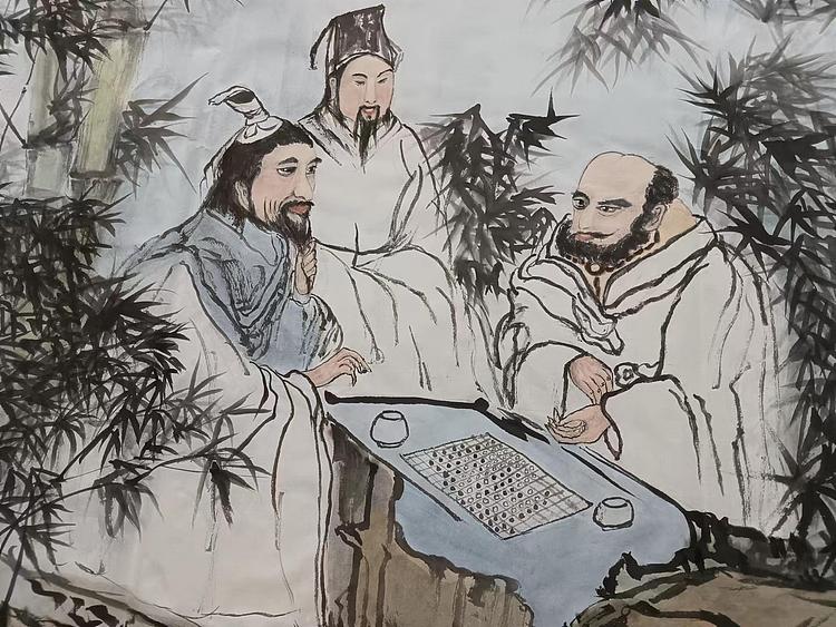文化老兵 竹林搏亦