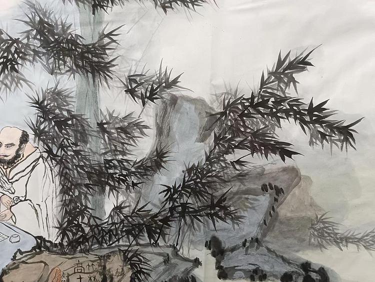 文化老兵 竹林搏亦