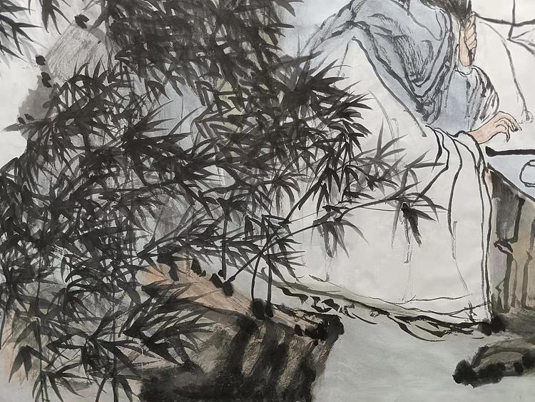 文化老兵 竹林搏亦