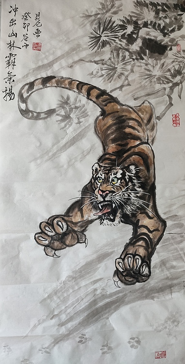 著名画家樊昆仑