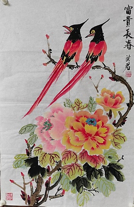 洪君 富贵长春