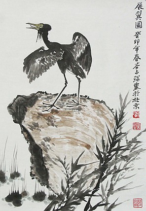 李可染画院画家，黑龙江省美术家协会会员——谷占琛