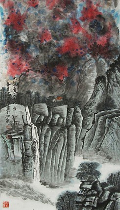 李可染画院画家，黑龙江省美术家协会会员——谷占琛