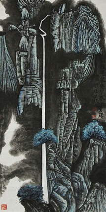李可染画院画家，黑龙江省美术家协会会员&mdash;&mdash;谷占琛