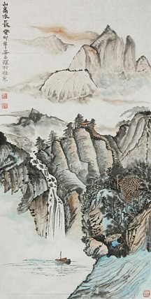 李可染画院画家，黑龙江省美术家协会会员&mdash;&mdash;谷占琛