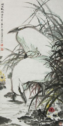 李可染画院画家，黑龙江省美术家协会会员——谷占琛