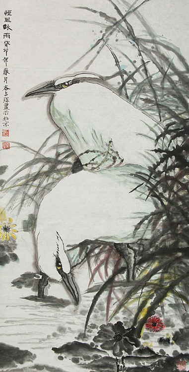 李可染画院画家，黑龙江省美术家协会会员——谷占琛