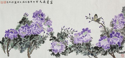 李可染画院画家，黑龙江省美术家协会会员——谷占琛