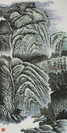 李可染画院画家，黑龙江省美术家协会会员&mdash;&mdash;谷占琛