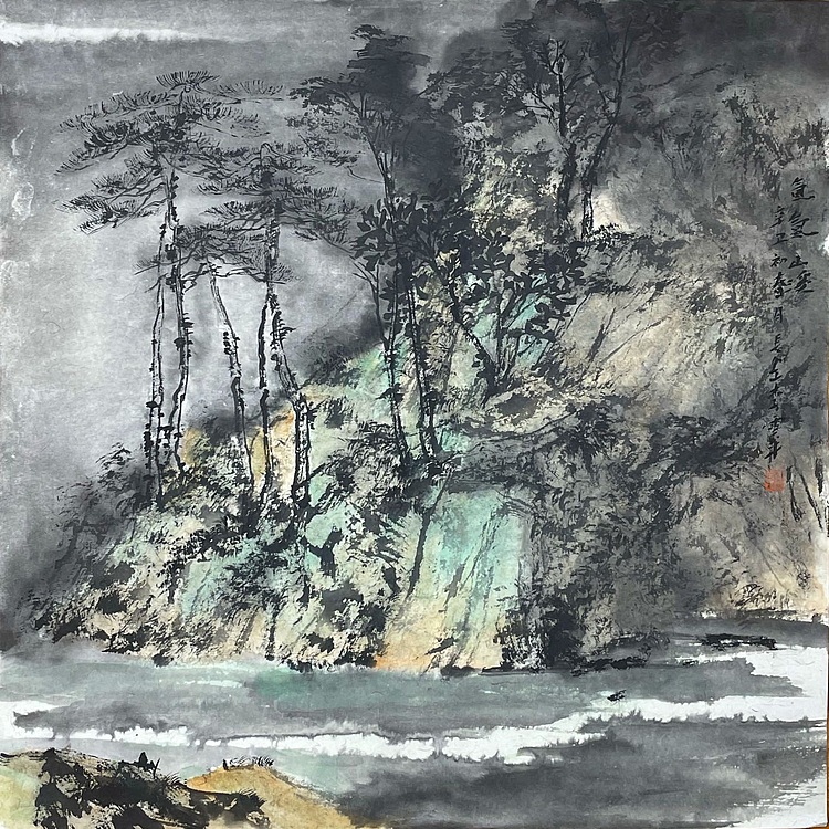 李云平，河北美院硕士  陕西省美协会员，写生作品