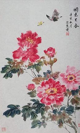 当代花鸟画家 徐慧 精品国画花鸟