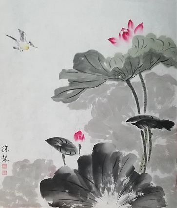 当代花鸟画家 徐慧 精品国画花鸟
